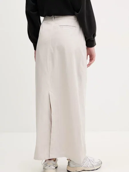 Fusta maxi Adidas cu imagine bej