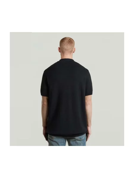 Tricou polo G-star Raw negru