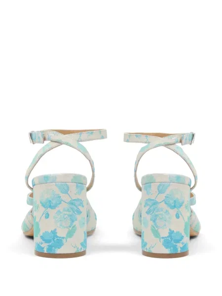 Pantofi cu toc Maison Margiela cu model floral cu imagine