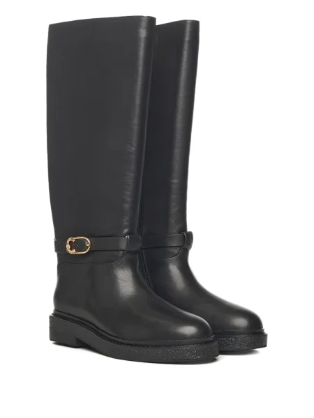 Botine Coccinelle cu cataramă negru