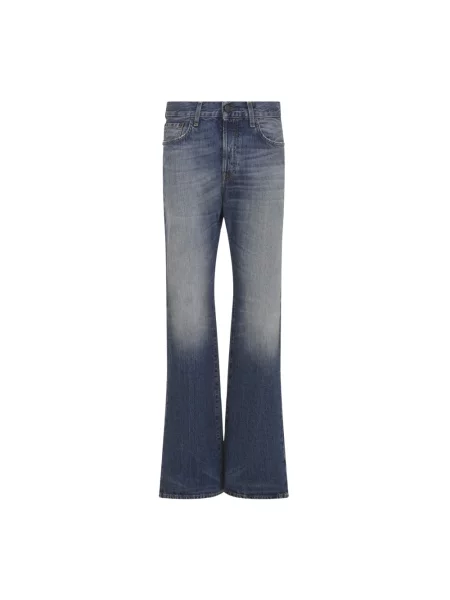 Jeansy Acne Studios niebieskie