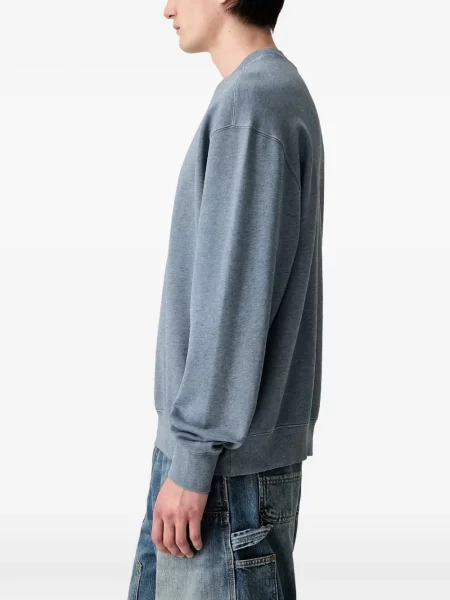 Суитчър Carhartt Wip с кръгло деколте синьо