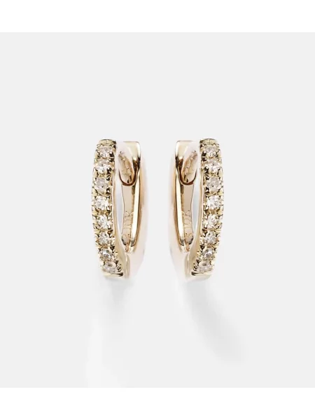 Uhani Stone And Strand kamni rumena