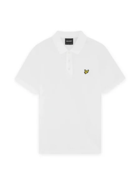 Koszulka polo Lyle & Scott biała