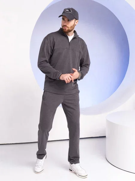 ISSA Plus Спортивний костюм без підкладки сірий