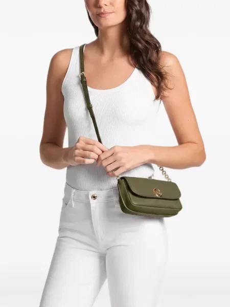 Colier Michael Michael Kors din piele verde