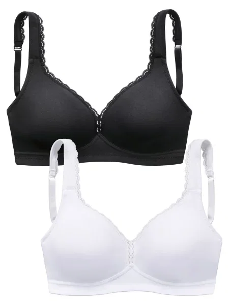 PETITE FLEUR by LASCANA Sutien negru alb