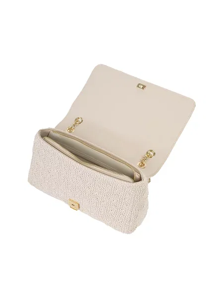 Valentino Bags crossbody kabelka dámska pletená OCARINA SUMMER béžová