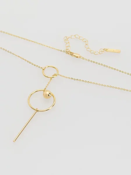 Ожерелье Reserved золотое