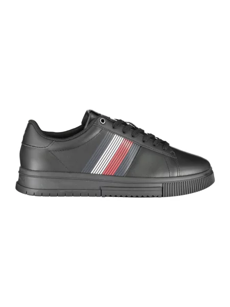 Trampki Tommy Hilfiger skórzane czarne
