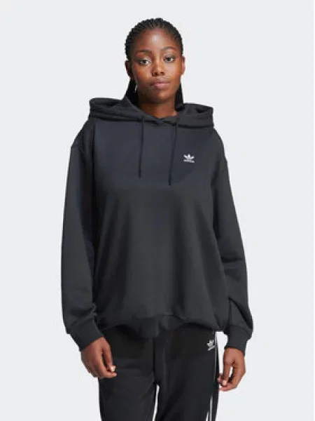Adidas Mikina adicolor Trefoil Oversize černá