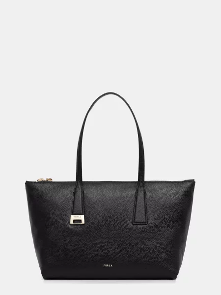 Кожаная сумка шоппер Furla