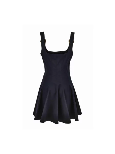 Sukienka jeansowa Versace Jeans Couture czarna