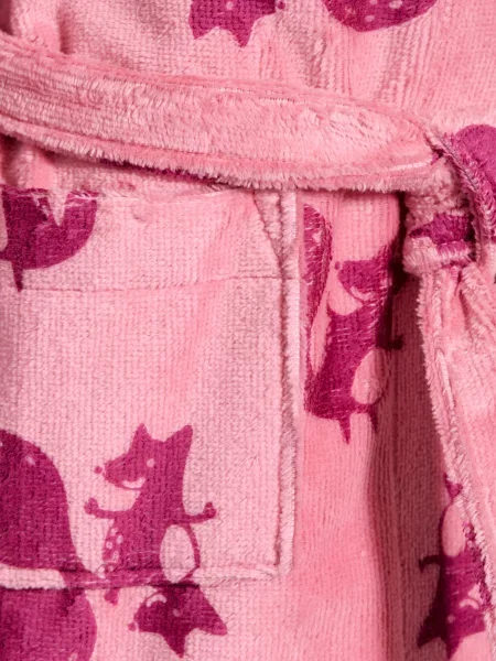 Sanetta Szlafrok Z Kapturem rosa różowy