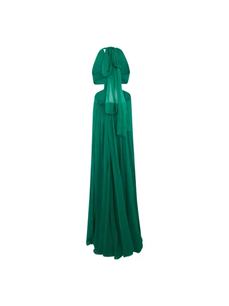 Sukienka Alberta Ferretti zielona