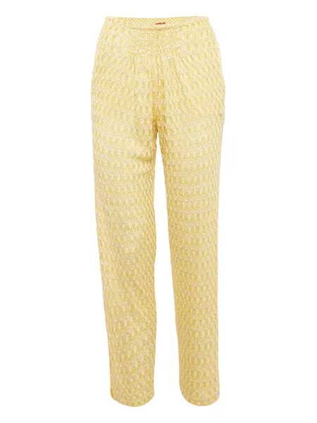 Pantaloni Missoni galben