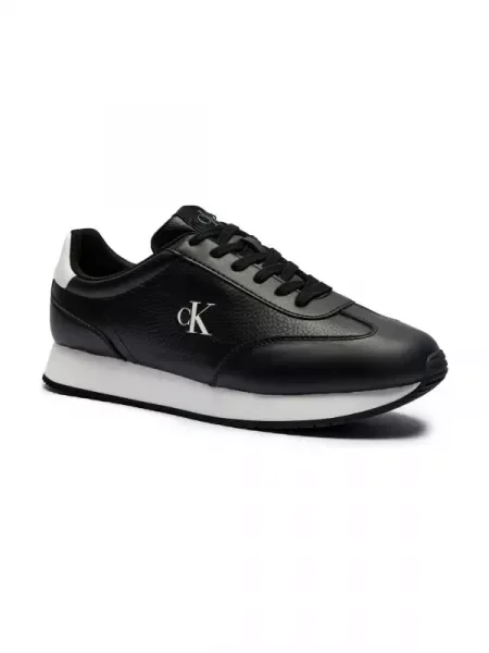 Sneakerși Calvin Klein Jeans negru