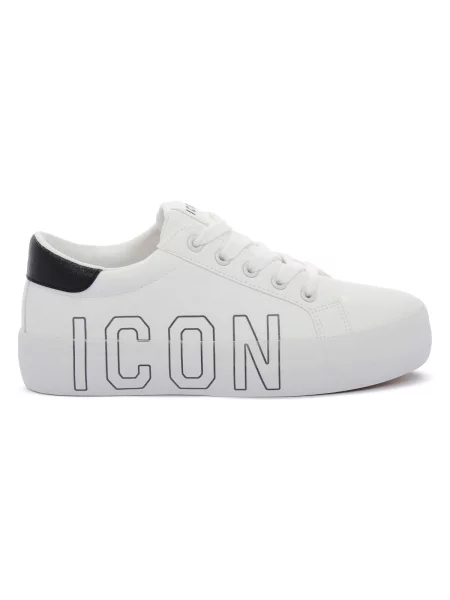 Pantofi Icon alb