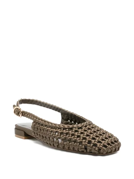 Pantofi cu toc Stuart Weitzman fără toc verde