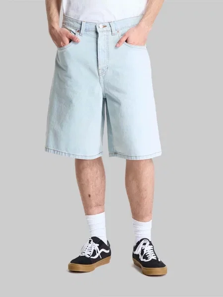 Джинсові шорти Vans LX BAGGY DENIM SHORT блакитний