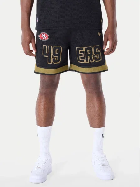 Sportovní kraťasy New Era černé