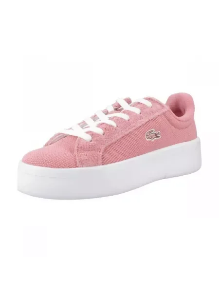 Sneakerși Lacoste cu platformă