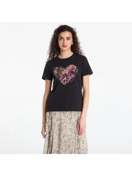 T-shirt Desigual Ts Tiger Cor T-Shirt Black S czarna