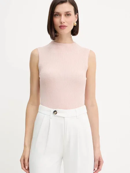 Елек BOSS с ниско поло черно