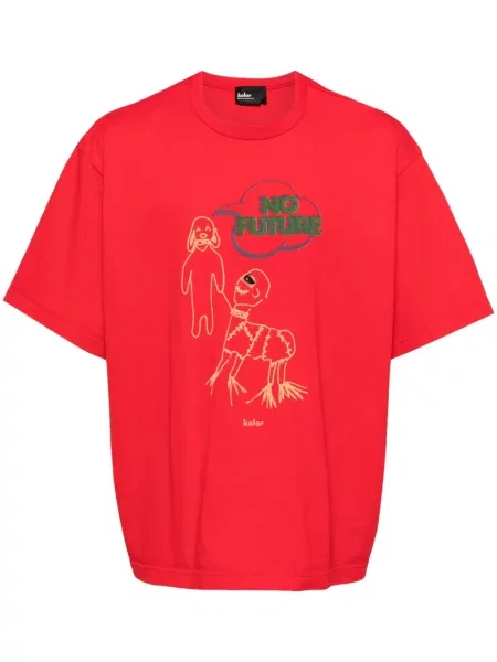Tricou Kolor cu imagine roșu
