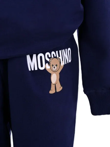 Komplet dresowy dziecięcy Moschino niebieski