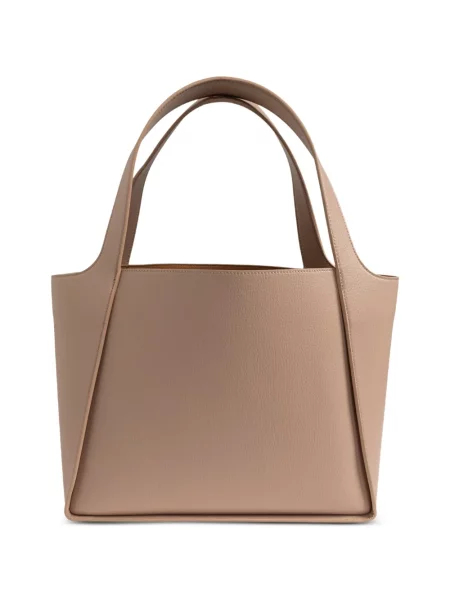 Τσάντα shopper Stella Mccartney με αυτόγραφο ροζ