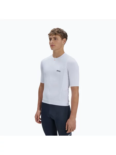 Футболка велосипедна POC Cadence Jersey hydrogen white біла
