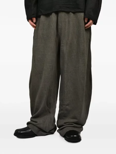 Pantaloni Bibliotherk alergare gri