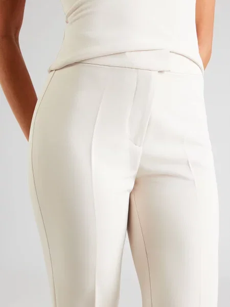 Millane Pantaloni cu dungă bej