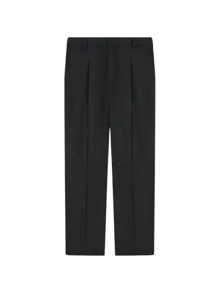Pantaloni Retori de mătase gri