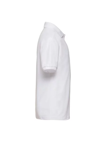 Tricou polo copii Fruit Of The Loom alb