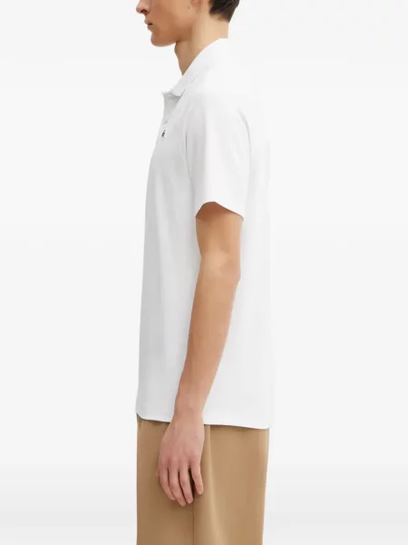 Scurt tricou polo Lacoste alb