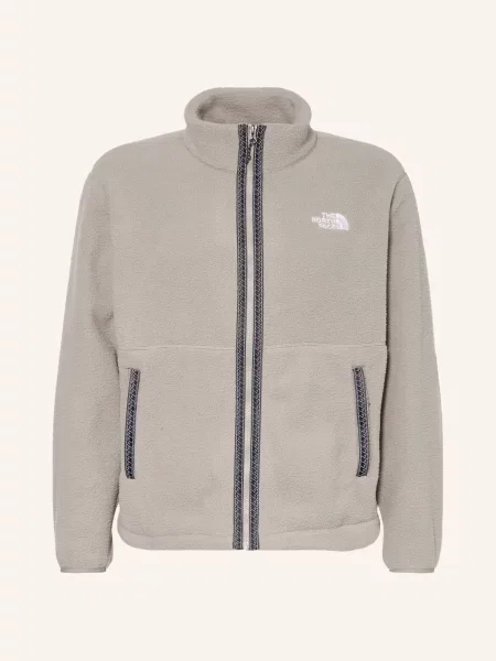 The North Face Fleecová Mikina Tnf Fleeski šedá černá bílá
