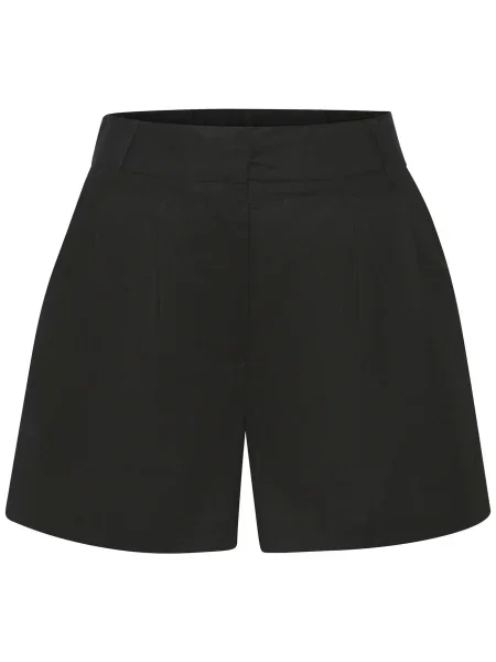 LASCANA Pantaloni cutați negru