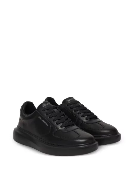 Sneakerși Karl Lagerfeld cu platformă negru