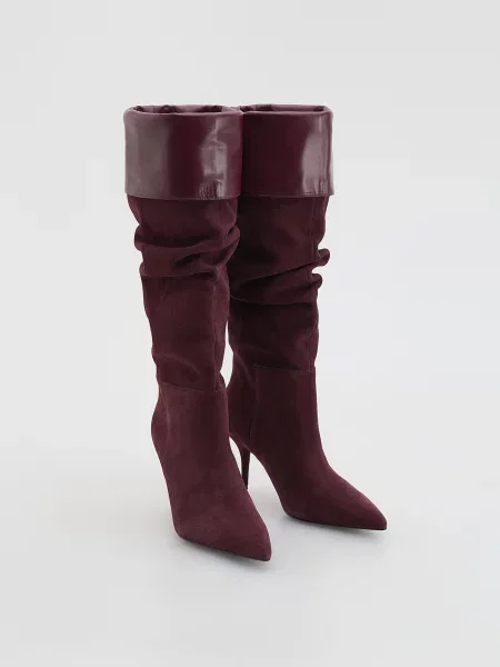 Замшевые сапоги Reserved