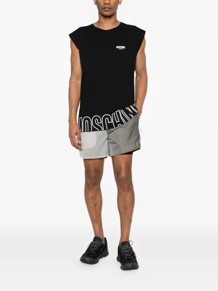 Tricou Moschino cu autograf negru