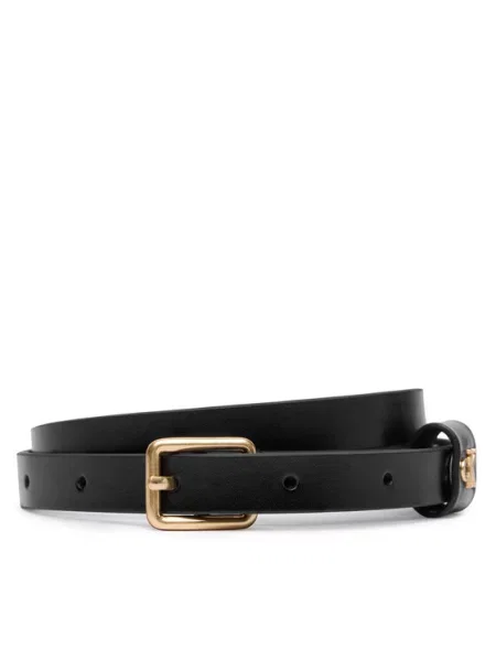 Curea Calvin Klein Square Buckle Ck Loop negru