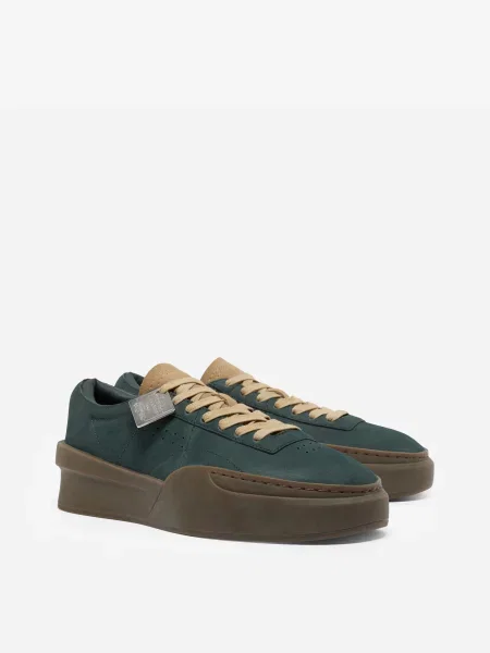 Шкіряні Кросівки Lacoste зелений