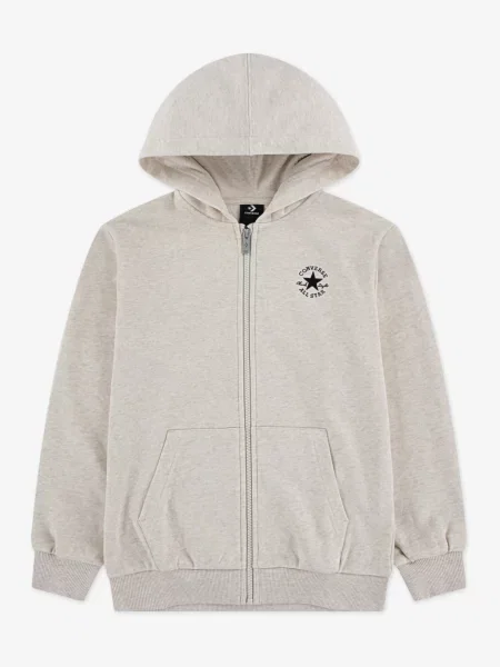 CONVERSE Hanorac kitt alb