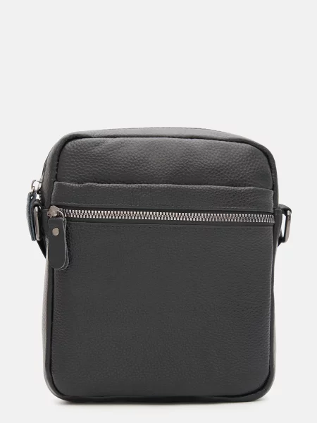 Borsa Leather Мессенджер Шкіра чорний