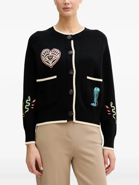 Cardigan Never Fully Dressed negru