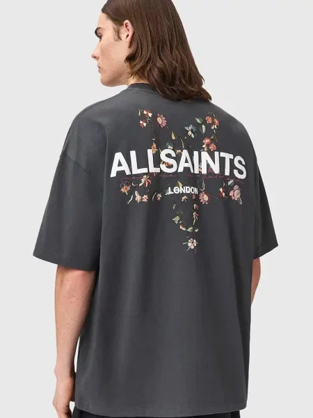 AllSaints tricou pentru bărbați din PENTACLE alb
