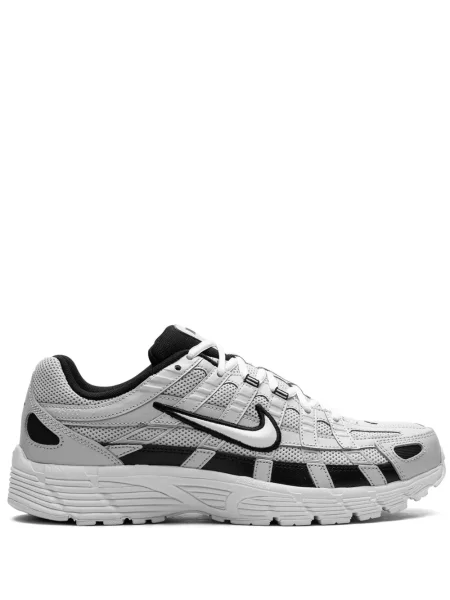 Sneakerși Nike din piele gri