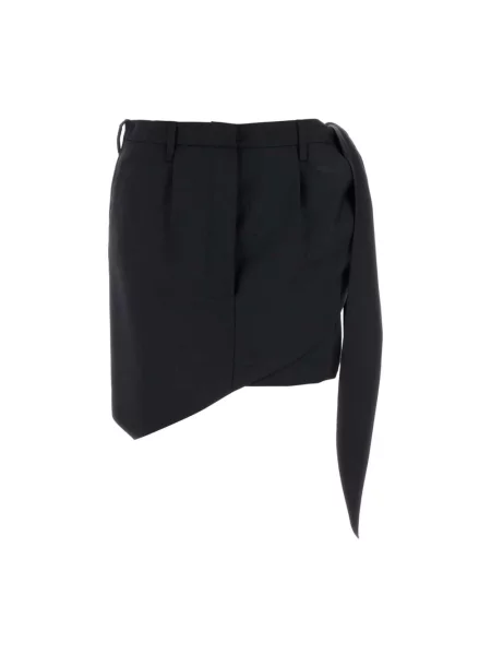 Spódnica Prada wełniana niebieska